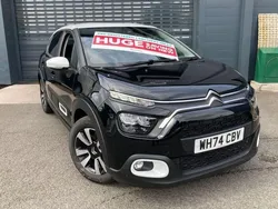 Black New 2025 Citroën C3 PureTech Hatchback | £13,989 (Fair price)