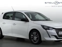 White Used 2022 Peugeot 208 Active Premium Hatchback | £12,982 (Fair price)
