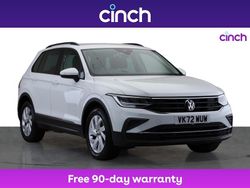 White Used 2022 VW Tiguan Life SUV | £19,249 (Fair price)