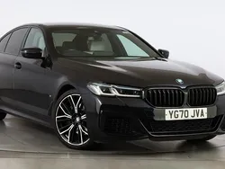 Black Used 2020 BMW 520 M Sport Sedan | £25,250