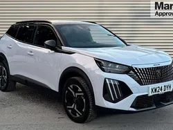White Used 2024 Peugeot 2008 GTi SUV | £20,154 (Fair price)
