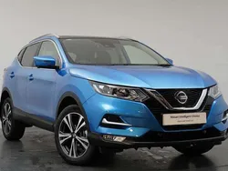 Blue Used 2018 Nissan Qashqai N-Connecta SUV | £13,299 (Fair price)