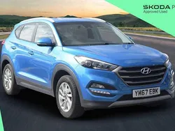 Blue Used 2018 Hyundai Tucson SE SUV | £8,493 (Super price)