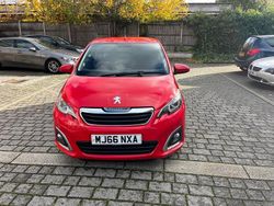Red Used 2016 Peugeot 108 Allure Hatchback | £3,550 (Fair price)