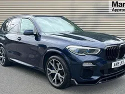 Blue Used 2019 BMW X5 M Sport SUV | £35,990 (Fair price)