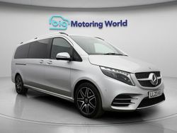 Silver Used 2023 Mercedes V300 AMG line MPV | £62,200 (Good price)