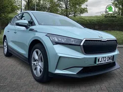 Silver Used 2022 Skoda Enyaq iV ecoSuite SUV | £18,969 (Fair price)