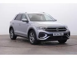 Silver Used 2024 VW T-Roc R-line SUV | £27,735 (Fair price)