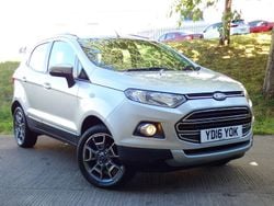 Silver Used 2016 Ford Ecosport Titanium SUV | £6,495 (Fair price)