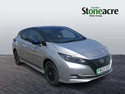 Silver Used 2023 Nissan Leaf Tekna Hatchback | £15,495 (Fair price)