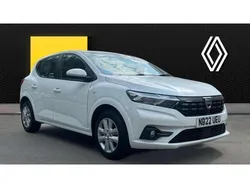 White Used 2022 Dacia Sandero Comfort Hatchback | £10,178 (Good price)