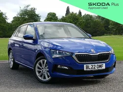 Blue Used 2022 Skoda Scala SE L Hatchback | £15,495 (Fair price)