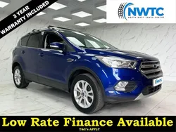 Blue Used 2017 Ford Kuga Titanium SUV | £8,995 (Fair price)