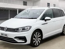 White Used 2017 VW Touran R-line MPV | £11,900 (A bit pricey)