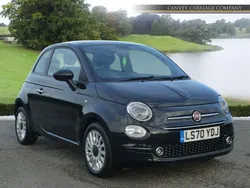 Black Used 2020 Fiat 500 Lounge Hatchback | £9,000 (Fair price)