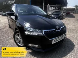 Black Used 2020 Skoda Fabia SE Hatchback | £8,595 (Fair price)