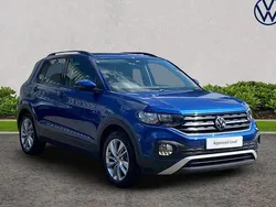 Blue Used 2021 VW T-Cross SE SUV | £16,700 (Fair price)