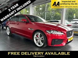 Red Used 2016 Jaguar XF S Sedan | £13,495 (Fair price)