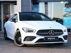 White Used 2023 Mercedes CLA180 AMG line Sedan | £24,627 (Good price)