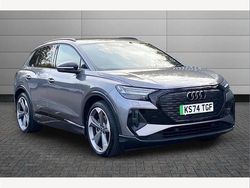 Grey Used 2024 Audi Q4 e-tron Black Edition SUV | £35,895 (Good price)