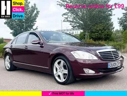 Red Used 2009 Mercedes S500L Sedan | £9,800