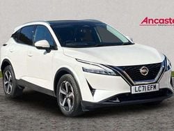 White Used 2021 Nissan Qashqai SUV | £18,475 (Fair price)