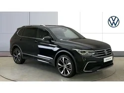 Black Used 2024 VW Tiguan Allspace R-line SUV | £37,607