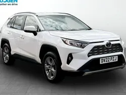 White Used 2022 Toyota RAV4 Hybrid SUV | £23,484 (Super price)