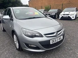 Silver Used 2013 Vauxhall Astra Hatchback | £3,295 (Fair price)