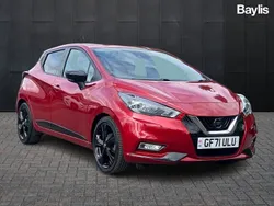 Red Used 2022 Nissan Micra Hatchback | £10,995 (Fair price)