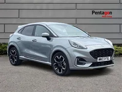 Silver Used 2023 Ford Puma Gen-E ST-Line X SUV | £18,495