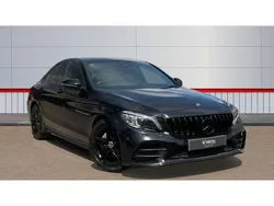 Black Used 2019 Mercedes C200 AMG Line Premium Sedan | £16,543 (Fair price)