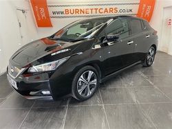 Black Used 2020 Nissan Leaf N-Connecta Hatchback | £8,989