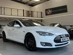 Blue Used 2016 Tesla Model S Sedan | £13,995 (Fair price)