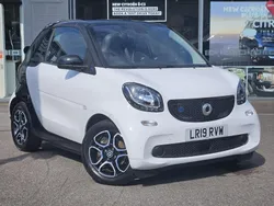 Black Used 2019 Smart ForTwo Electric Drive Premium Cabriolet | £6,995