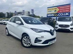 White Used 2021 Renault Zoe Iconic Hatchback | £8,495 (Fair price)