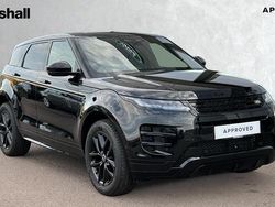 Black Used 2025 Land Rover Range Rover evoque SUV | £45,838