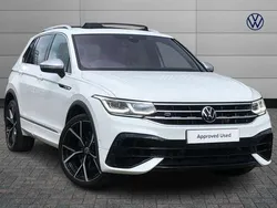 White Used 2023 VW Tiguan R SUV | £41,212 (A bit pricey)