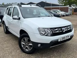 White Used 2018 Dacia Duster Lauréate SUV | £6,421 (Super price)