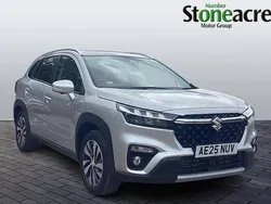 Silver New 2025 Suzuki SX4 S-Cross SUV | £26,990 (Expensive)