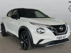 White Used 2020 Nissan Juke Tekna+ SUV | £14,590 (Fair price)