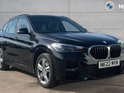 Black sapphire Used 2022 BMW X1 M Sport SUV | £25,326 (Fair price)