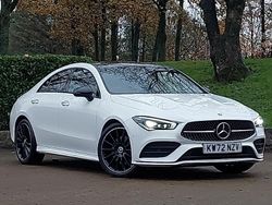 White Used 2023 Mercedes CLA220 AMG Line Premium Plus Sedan | £25,998 (Good price)