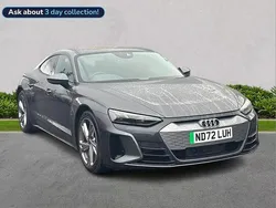 Grey Used 2022 Audi e-tron GT quattro Comfort Sedan | £42,309 (Good price)