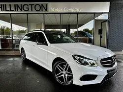 White Used 2016 Mercedes E220 Premium Estate | £12,995 (A bit pricey)