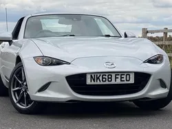 Ceramic silver Used 2018 Mazda MX5 Inclusive Cabriolet | £17,490 (Fair price)