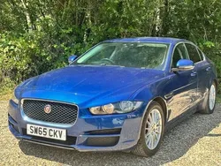Blue Used 2015 Jaguar XE Prestige Sedan | £6,599 (Fair price)