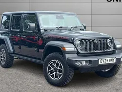 Black New 2025 Jeep Wrangler Rubicon SUV | £53,950 (Fair price)