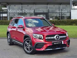 Red Used 2021 Mercedes GLB200 AMG line SUV | £26,300 (Fair price)