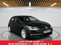 Black Used 2018 VW Golf VII GT Hatchback | £15,649 (Fair price)
